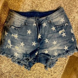 Stars Jean shorts